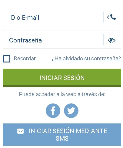1xBet login sin problemas